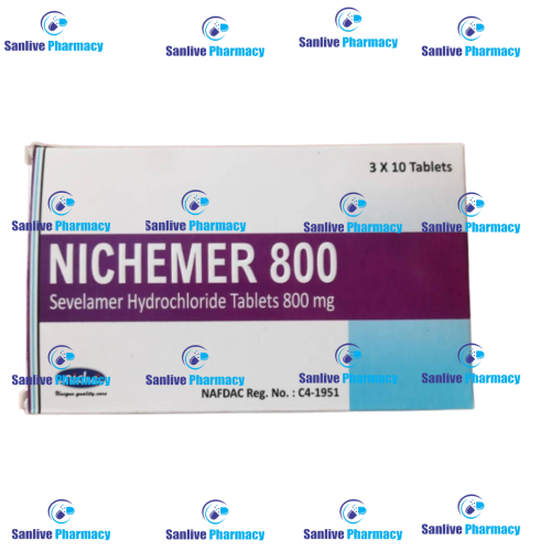 Sevelamer Hydrochloride Tablets 800mg